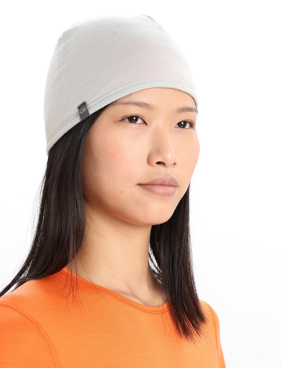 Icebreaker Unisex Merino Pocket Beanie Naisten Hatut Oranssi Beige | FI 1487AHKP